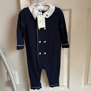 Ralph Lauren Baby Boy - Navy One Piece (never worn)